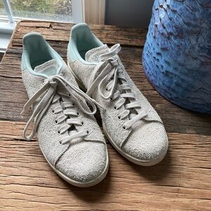 Stan Smith Adidas Women's Cream Textured Sneakers